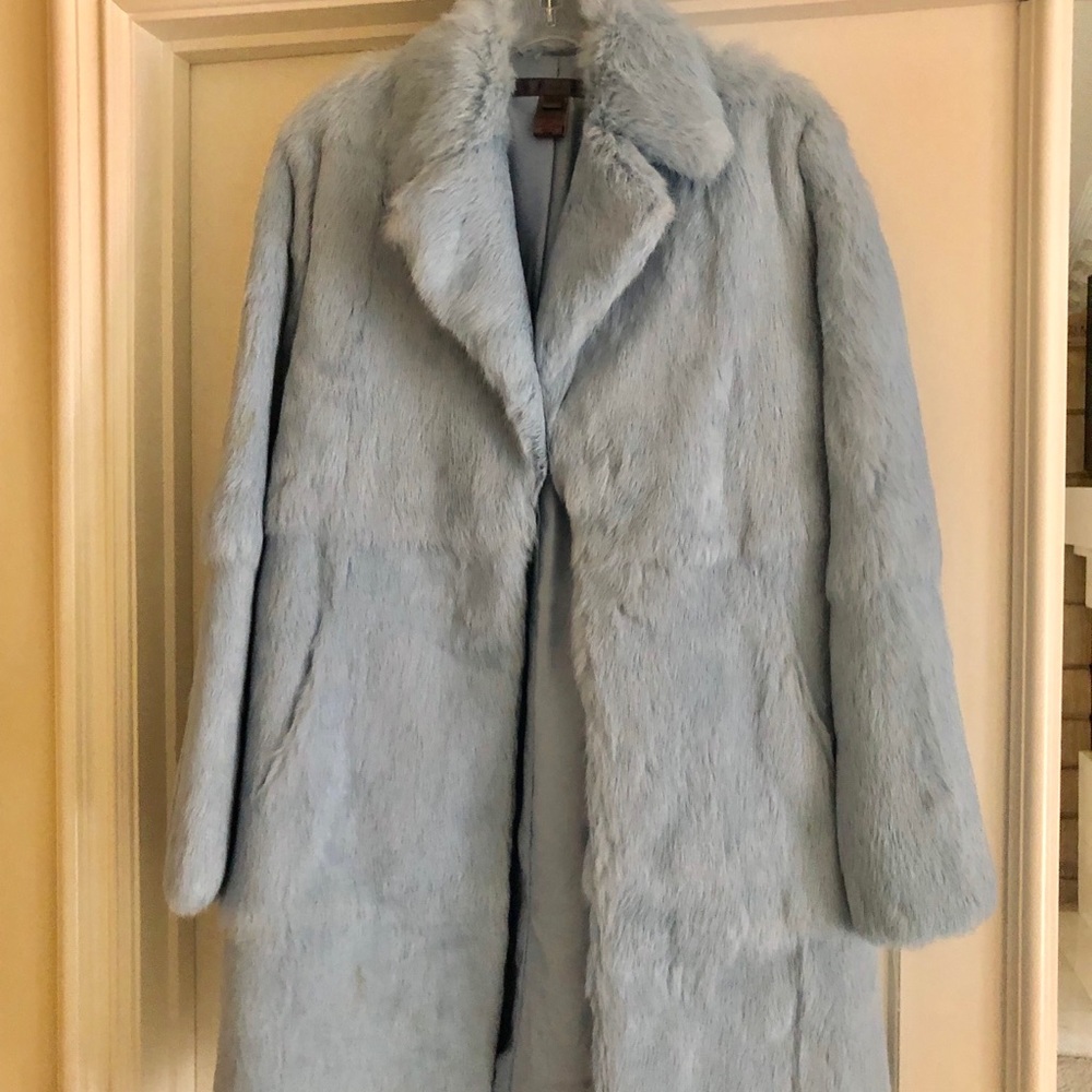 Real rabbit Fur coat